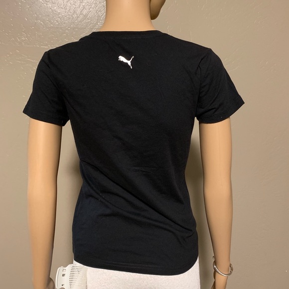 Puma Black short sleeve t-shirt - Picture 4 of 8